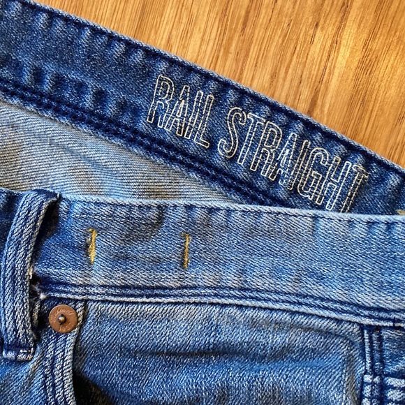 Madewell, Rail Straight, Blue Jean, Sz. 29 - Picture 5 of 10